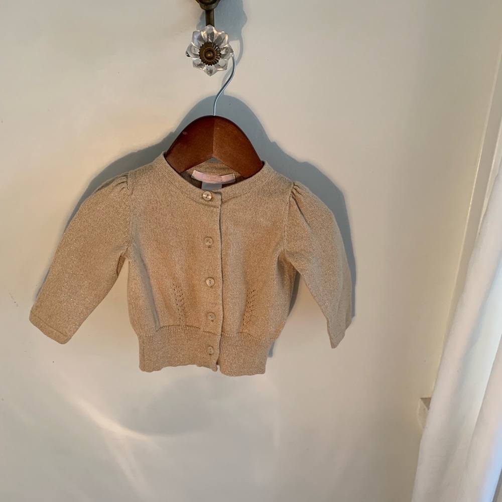 Janie and Jack Sweater with Matching Beret